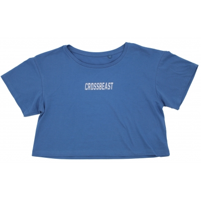 Women's crop top Cornflower