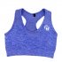 Women's Seamless Blue Marl Bra