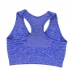 Women's Seamless Blue Marl Bra