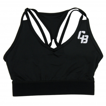 Women's Cross Back Top Black