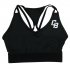 Women's Cross Back Top Black