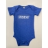 Baby romper Heather Columbia Blue