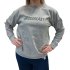 Sweater unisex heather grey