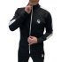 Tracksuit top black/white