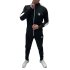 Tracksuit pants black/white