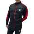 Tracksuit top black/red