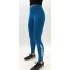 Women's performance azure blue legging