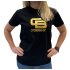 Women's t-shirt black/gold