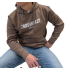 Unisex Authentic hooded sweatshirt mocha