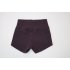 Booty Short High Waist Aubergine