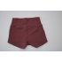 Booty Short High Waist Merlot Red